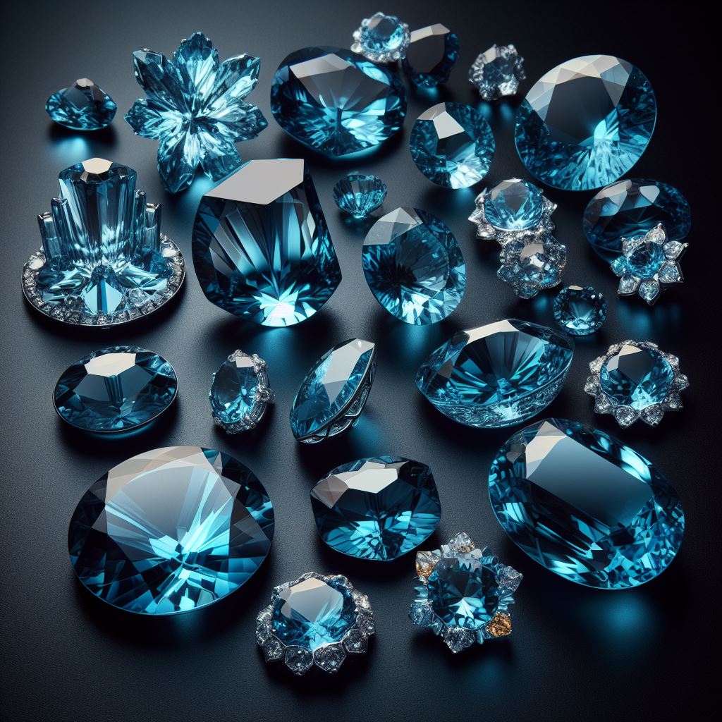 Blue topaze