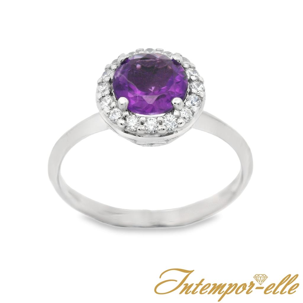 BA OR 18CT AMETHYSTE + OXZ 