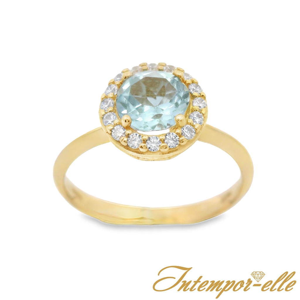 BA OR 18CT TOPAZE + OXZ 