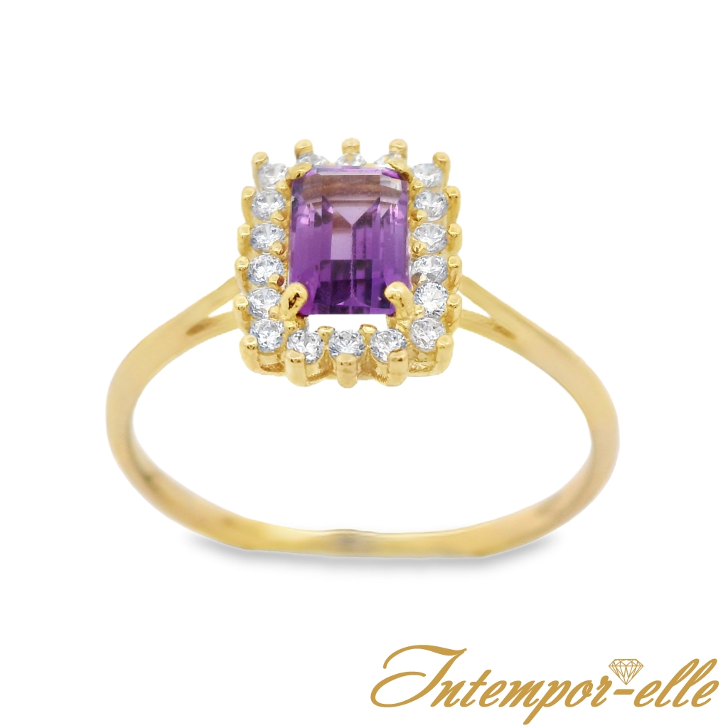 BA OR 18CT AMTH RECT + OXZ