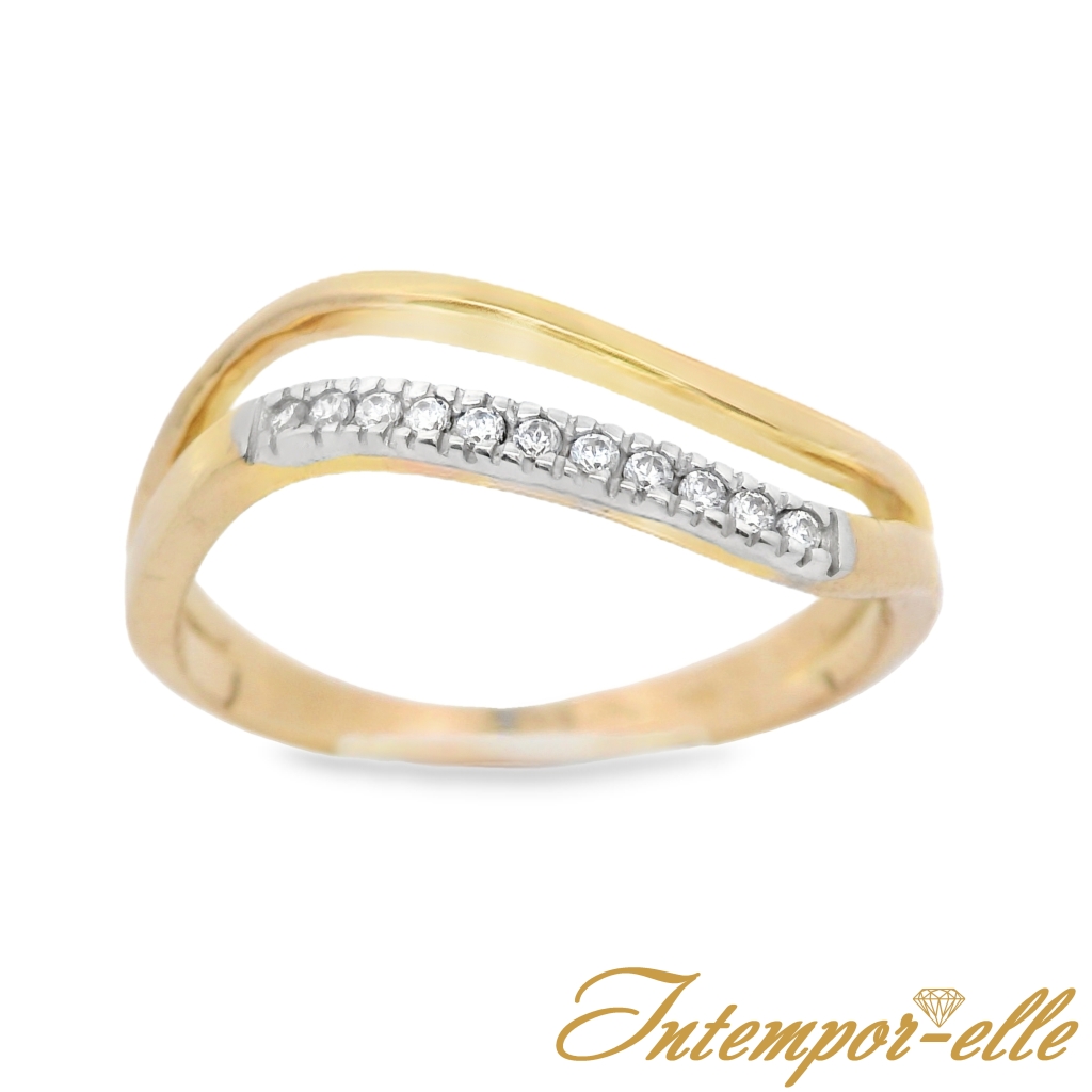 BAGUE OR 18 CT OXZ  RHODIER