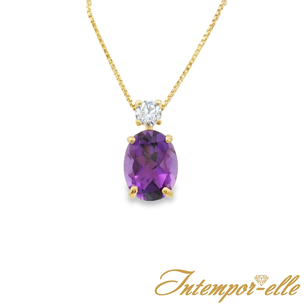 CL OR 18 CT AMTH OVAL + OXZ 