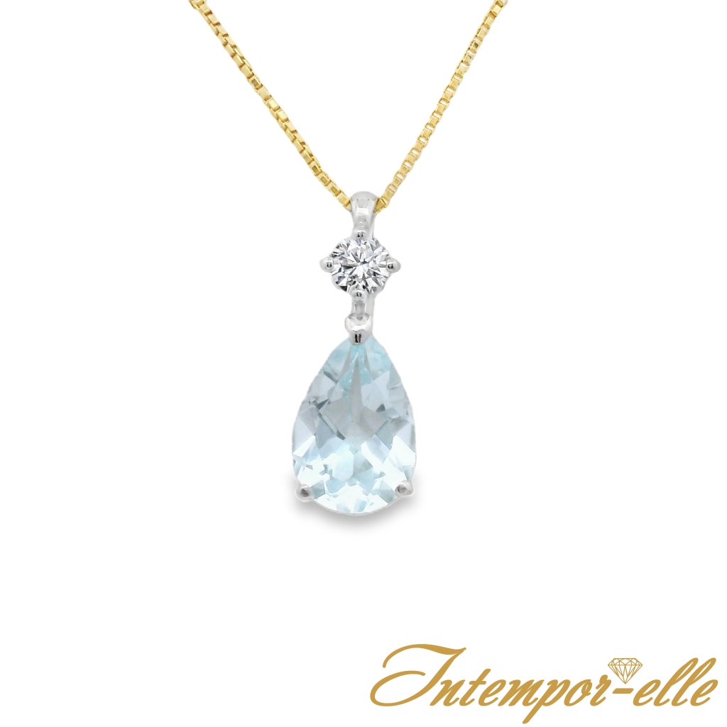 CL OR 18 CT TOPAZE GOUTE + OXZ 