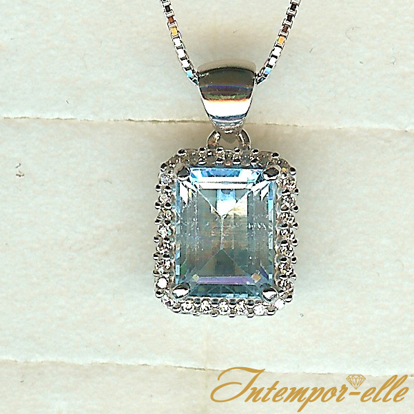 CL OR 18 CT TOPAZE 8X6 + OXZ 