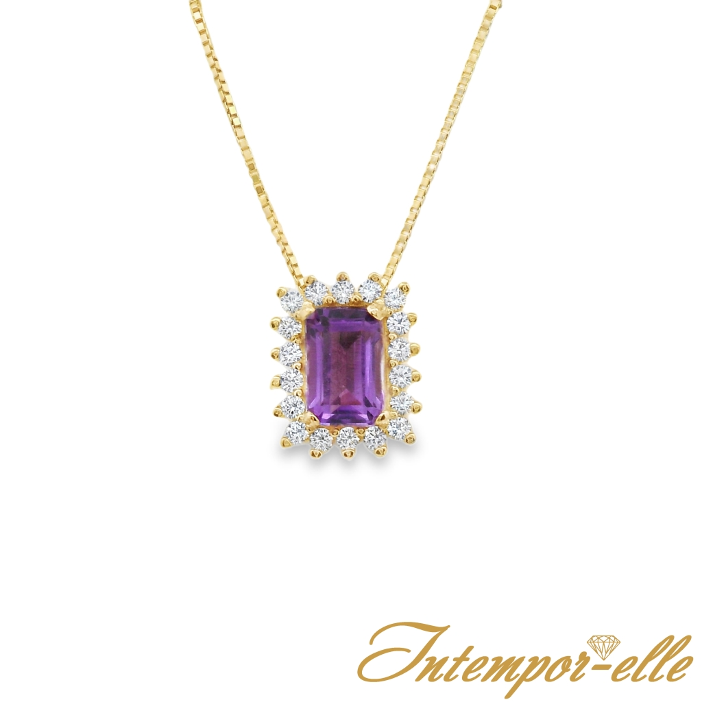 CL OR 18CT AMTH RECT + OXZ