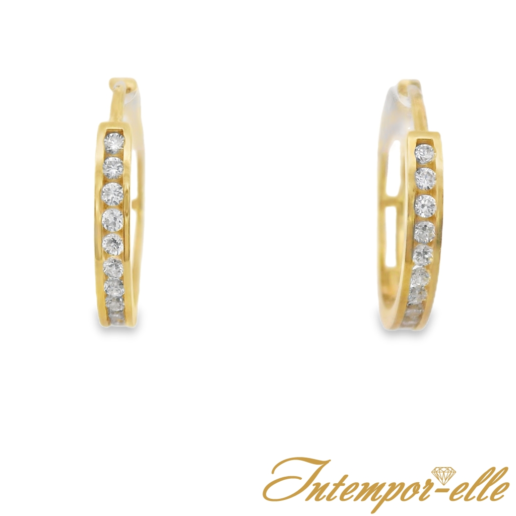 CREOLES OR 18 CT OXZ 15MM