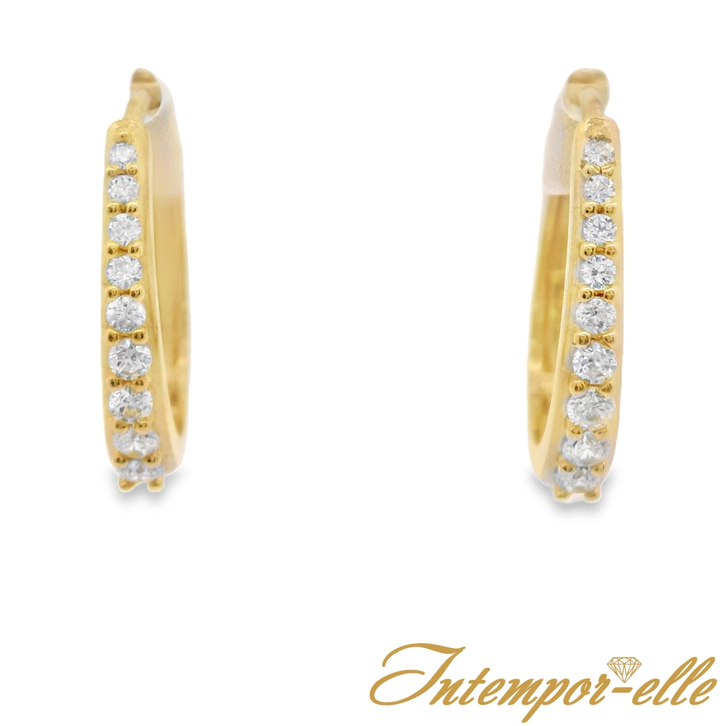 CREOLES OR 18 CT OXZ 20MM