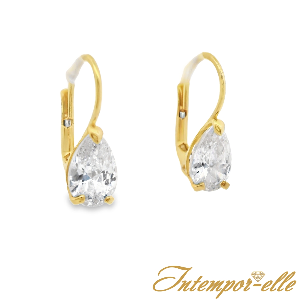 DORMEUSE OR 18 CT + OXZ GOUTE 