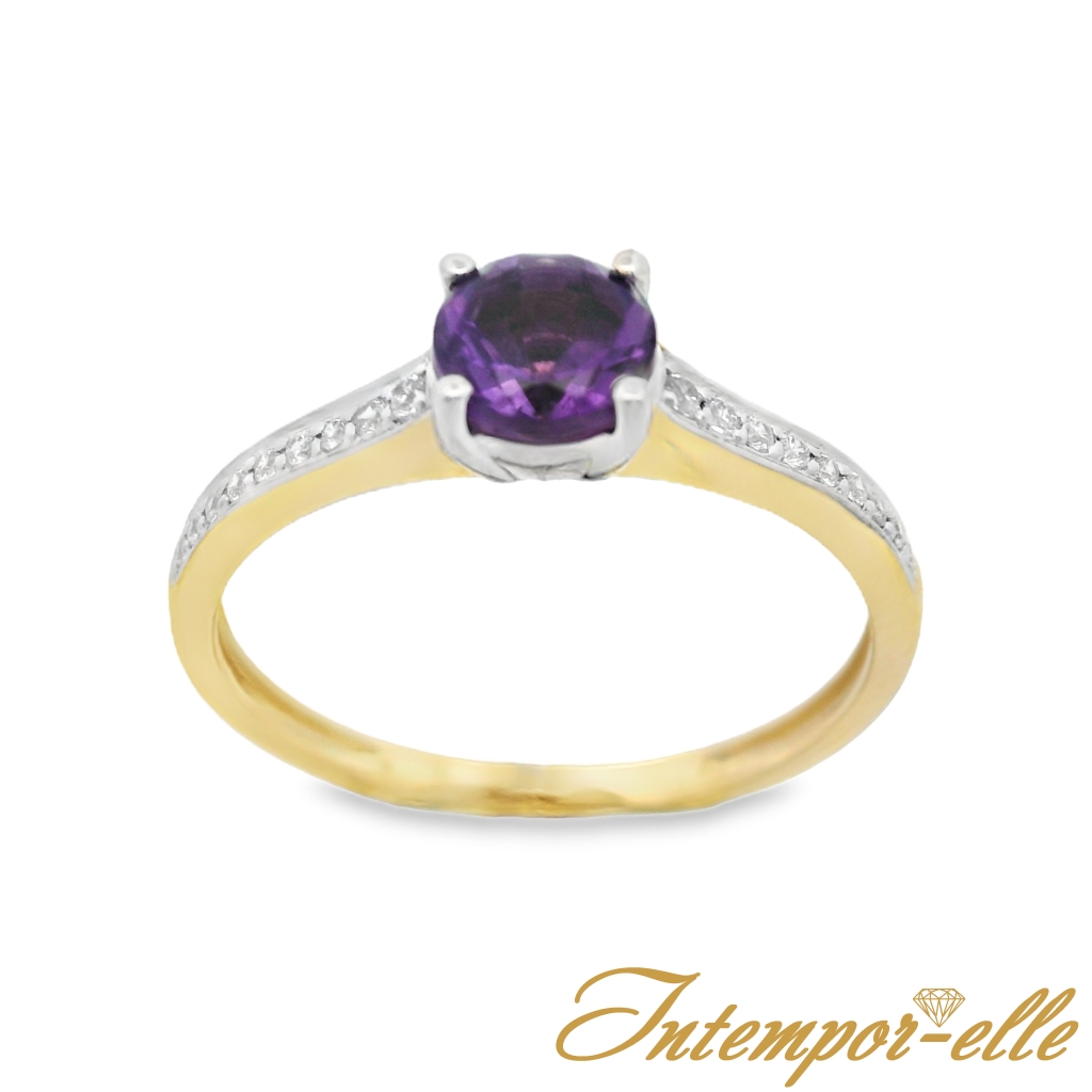 BA OR 18 CT AMETHYSTE + OXZ 